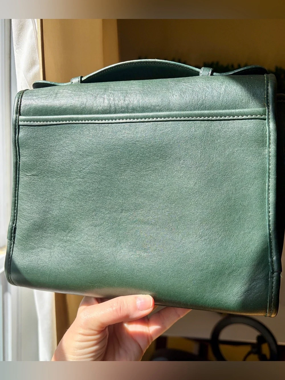 Vintage Coach Court bag
